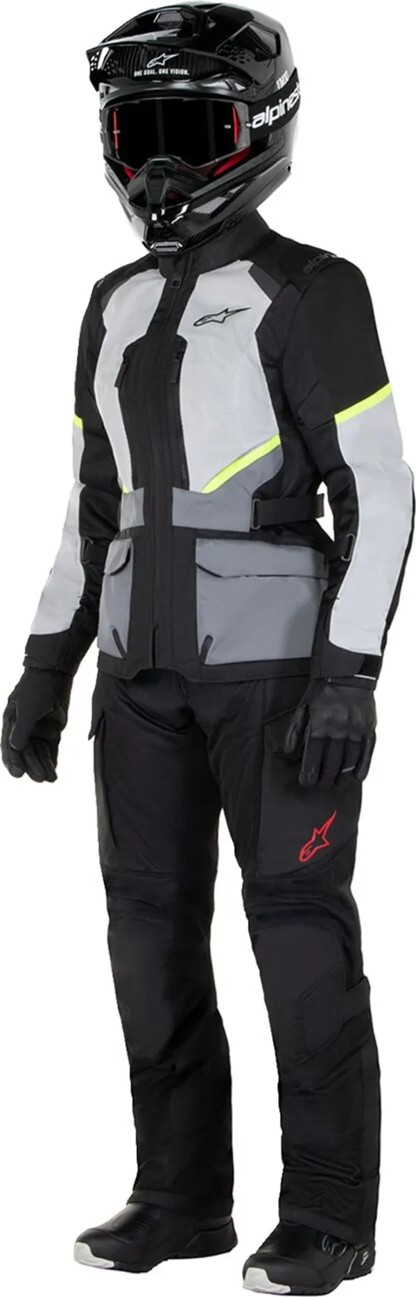 Chaqueta Alpinestars Andes Air Stella Gris Negro A Chaqueta Alpinestars Andes Air Stella Gris Negro A
