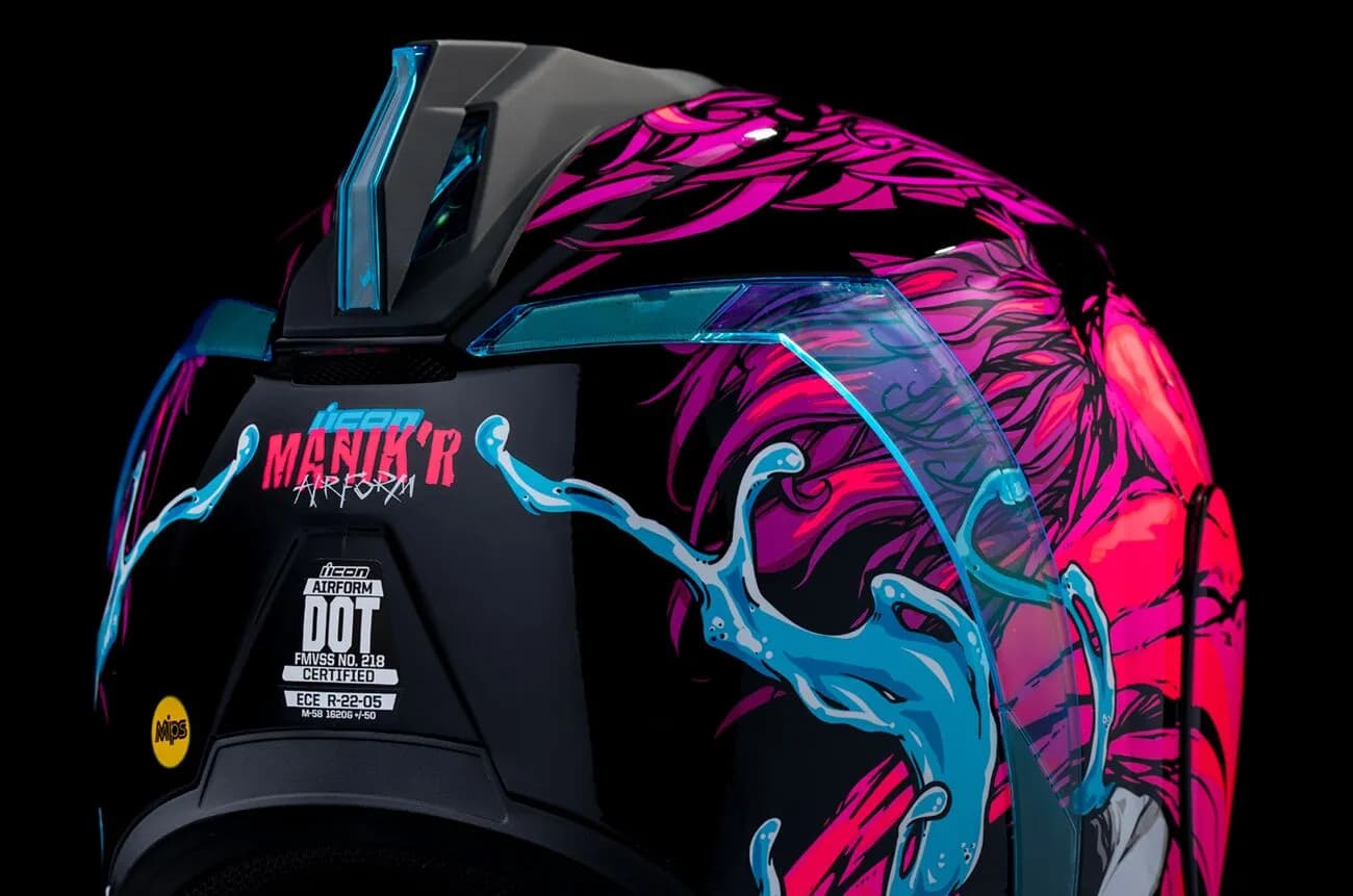 Casco ICON Airflorm MIPS Manik'RR Rosa