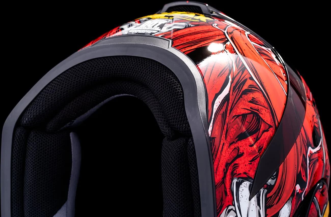 Casco ICON Airform MIPS Brozak Rojo