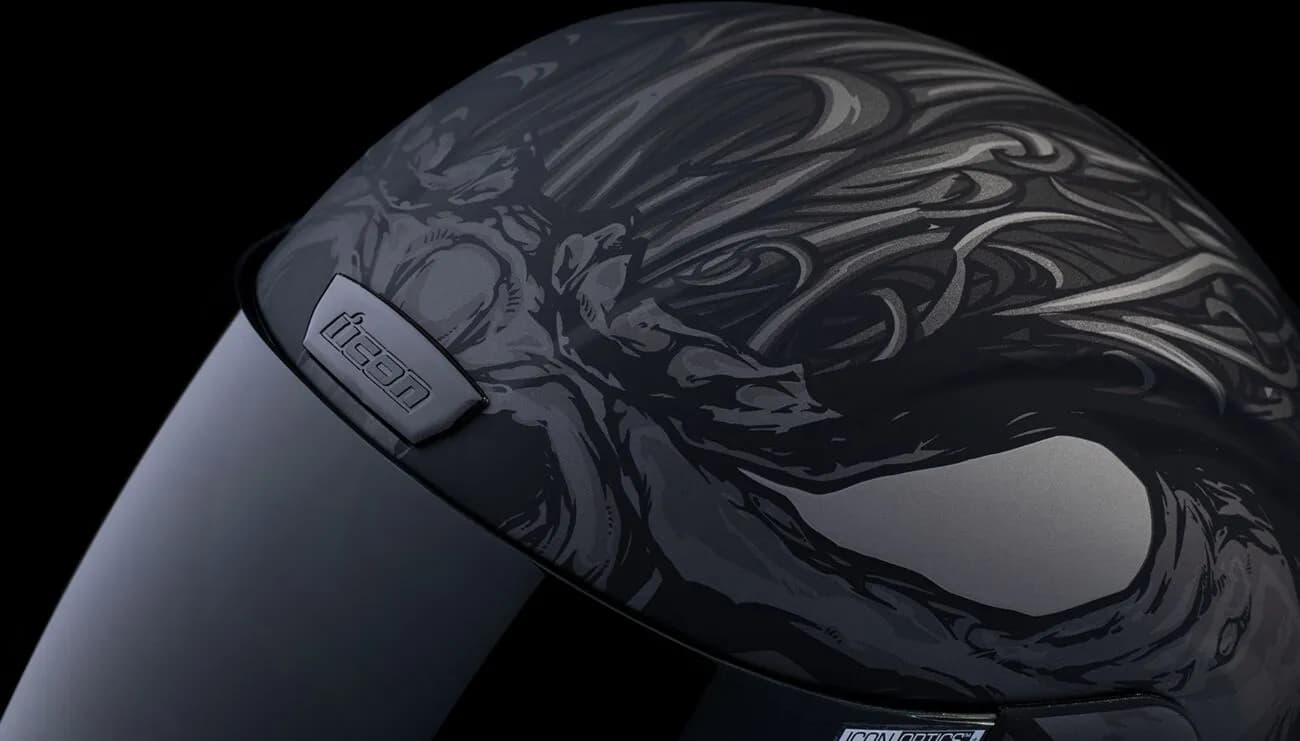 Casco ICON Airflorm MIPS Manik'RR Negro