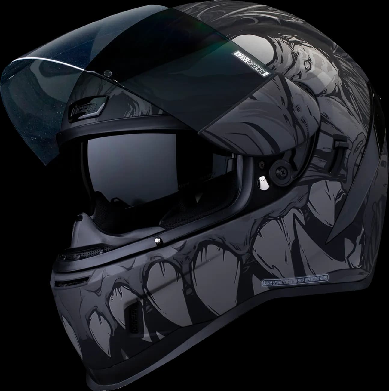 Casco ICON Airflorm MIPS Manik'RR Negro