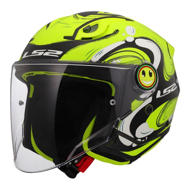 Casco LS2 OF622 Infantil Funny II Glup Amarillo image_1