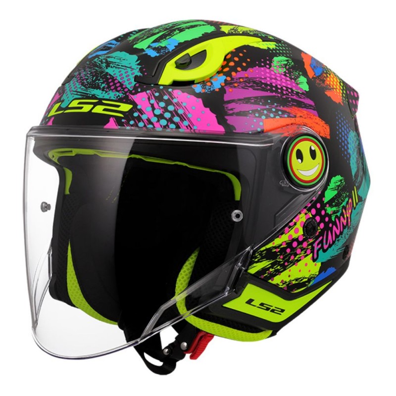 Casco LS2 OF622 Infantil Funny II Joy Negro image_1