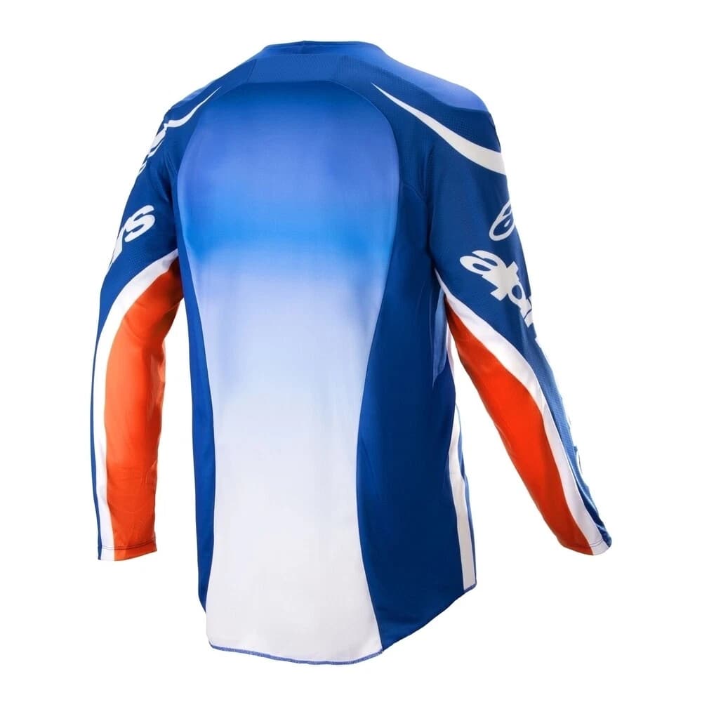 Camiseta Alpinestars Racer Semi Azul Rojo-DESCATAL Camiseta Alpinestars Racer Semi Azul Rojo-DESCATAL