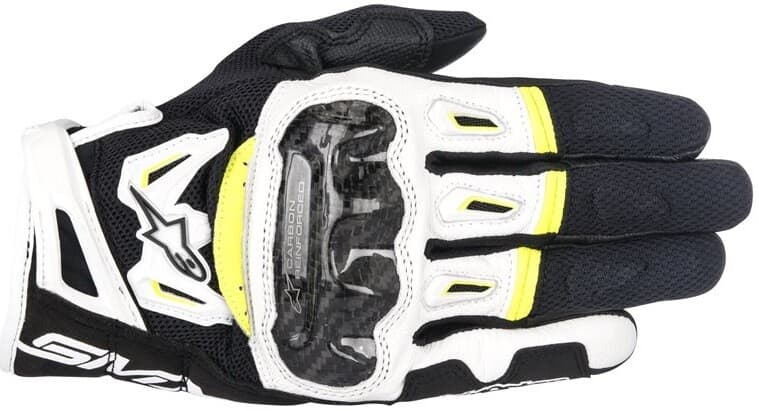 Guantes Alpinestars SMX-2 Air Carbon V2 Ng Bl Am image_1