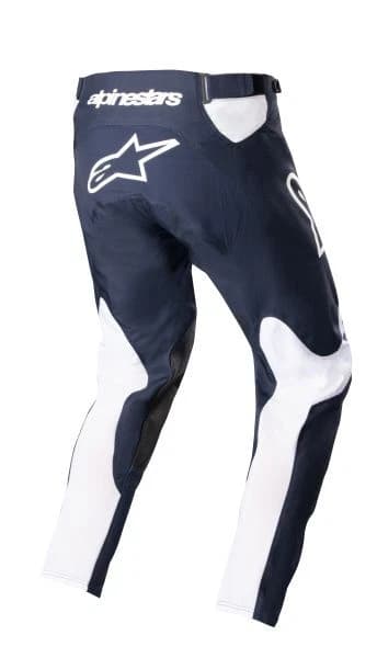 Pantalon Alpinestars Racer Hoen Night Azul Blanco- Pantalon Alpinestars Racer Hoen Night Azul Blanco-