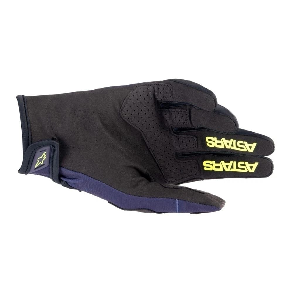 Guantes Alpinestars Techstar 2023 Azul Amarillo Fl Guantes Alpinestars Techstar 2023 Azul Amarillo Fl