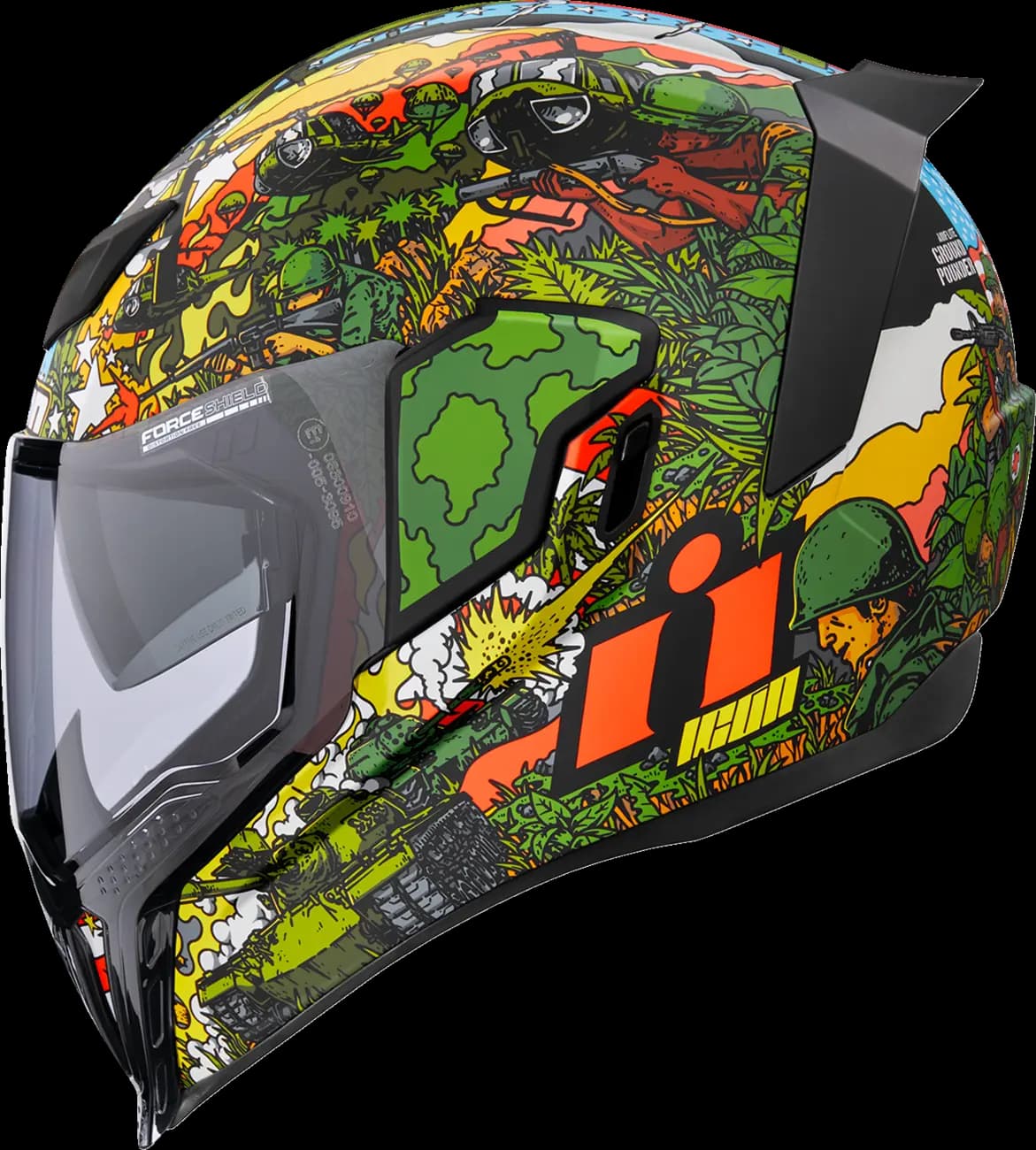 Casco ICON Airflite GP23 Verde Casco ICON Airflite GP23 Verde
