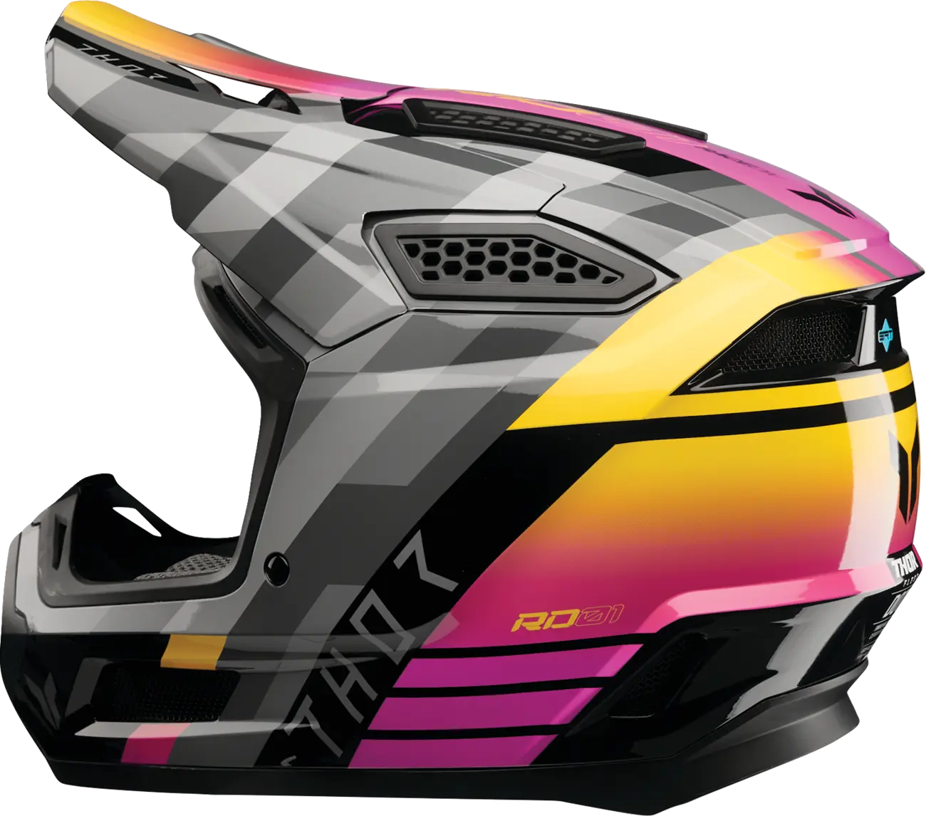 Casco THOR Fleet Camber Negro Gris Casco THOR Fleet Camber Negro Gris
