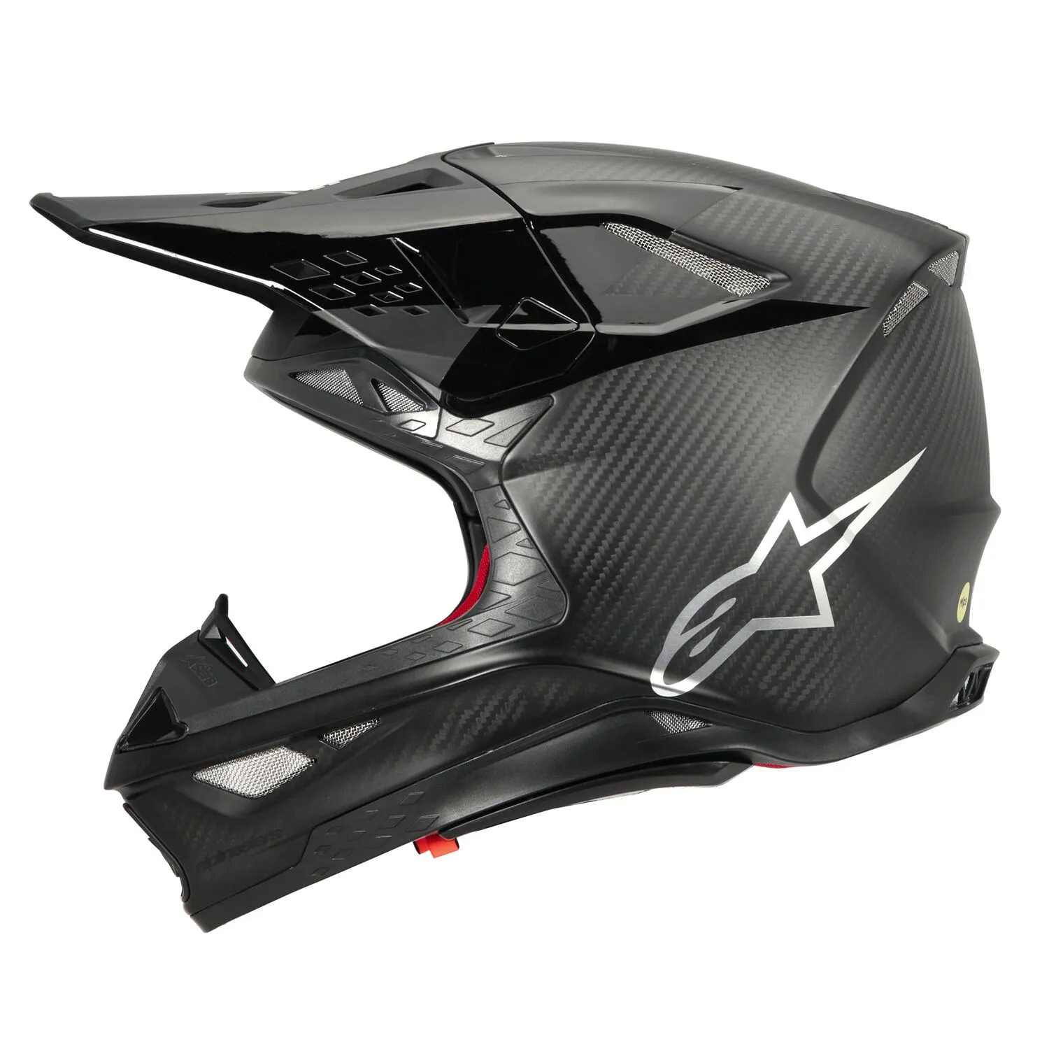 Casco Alpinestars SM10 Carbono Mate Casco Alpinestars SM10 Carbono Mate