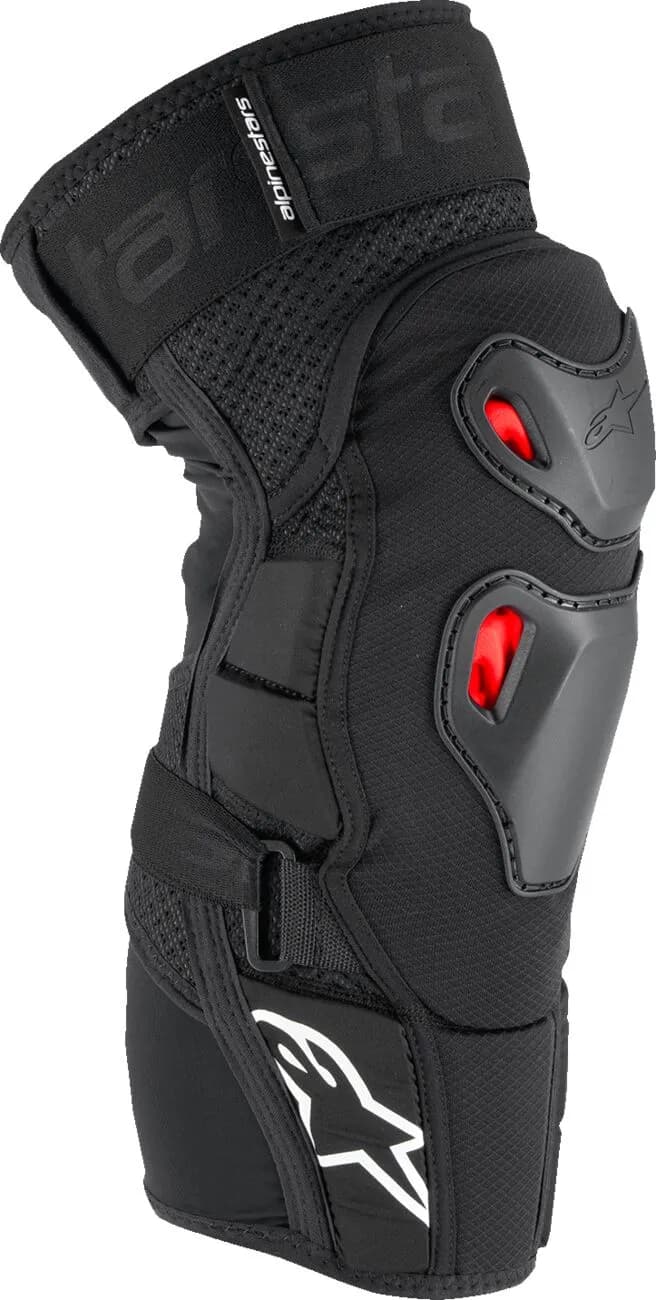Rodilleras Alpinestars Bionic Pro Plasma Negro Rojo Blanco image_1