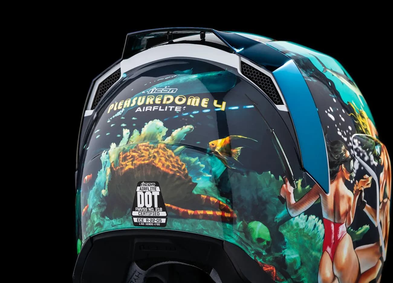 Casco ICON Airflite Pleasuredome 4 Casco ICON Airflite Pleasuredome 4