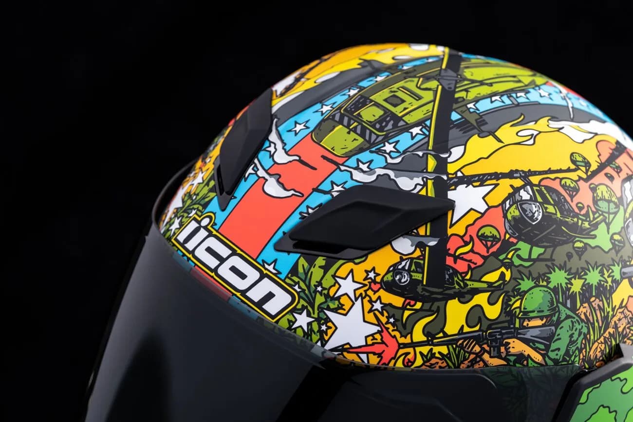 Casco ICON Airflite GP23 Verde Casco ICON Airflite GP23 Verde