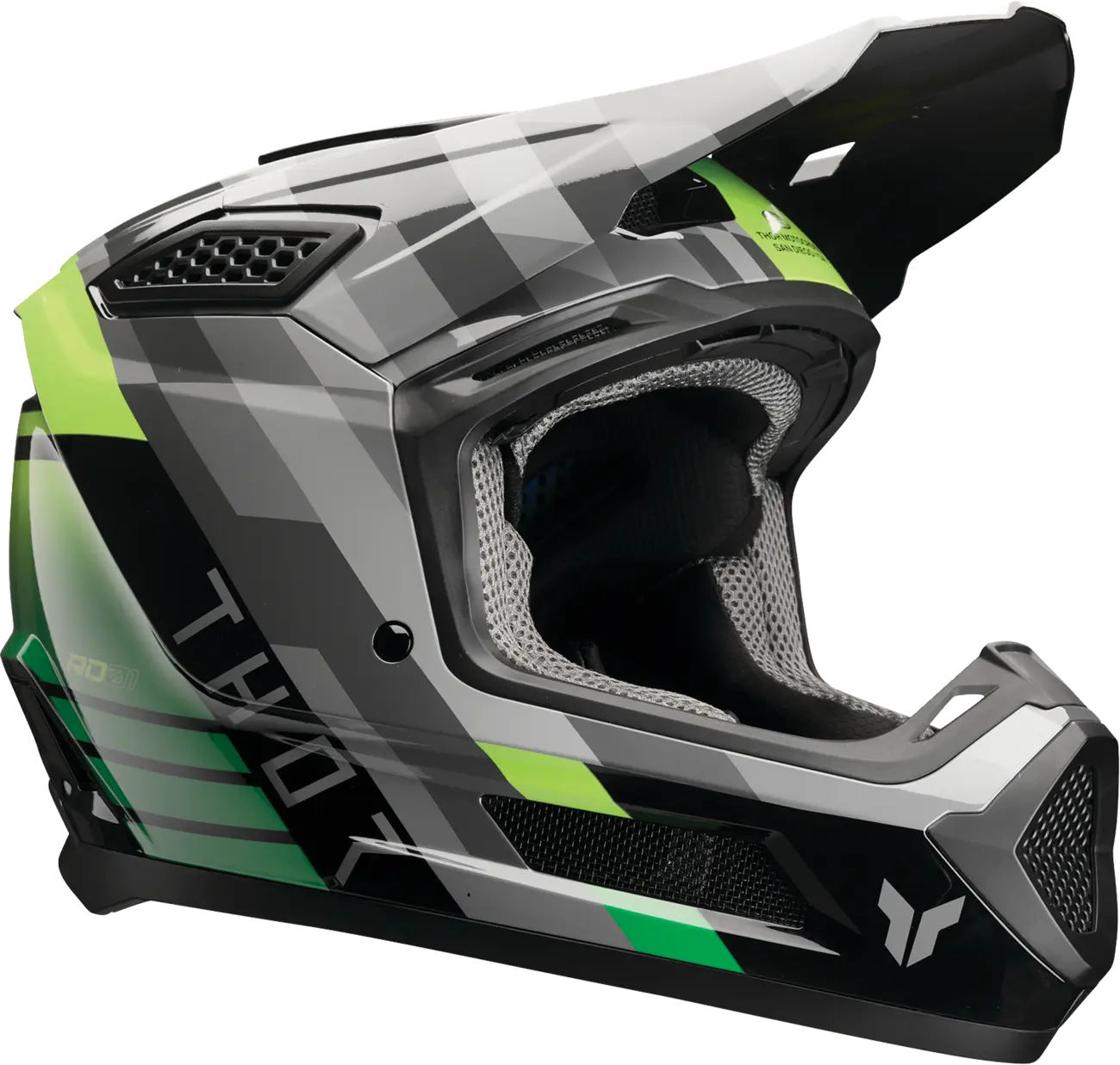 Casco THOR Fleet Camber Negro Verde image_1