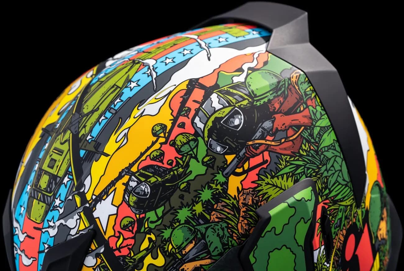 Casco ICON Airflite GP23 Verde Casco ICON Airflite GP23 Verde