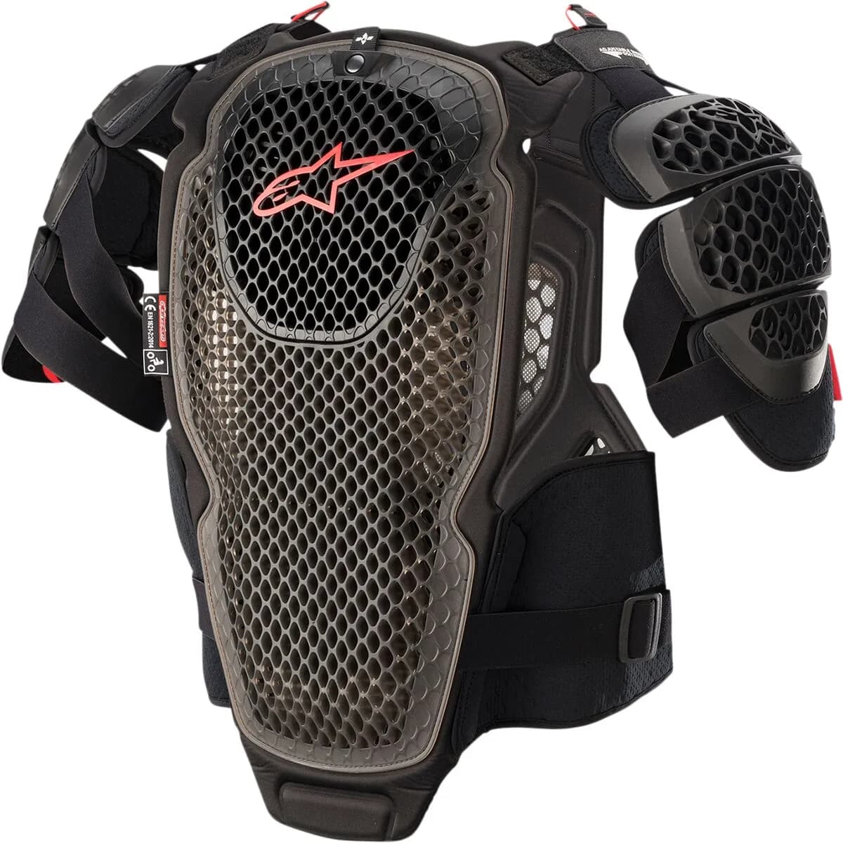 Protector Alpinestars A-6 Negro Rojo Protector Alpinestars A-6 Negro Rojo