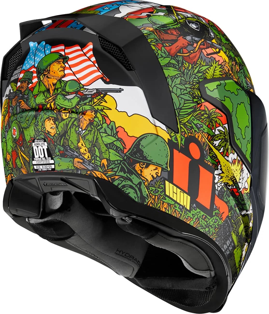 Casco ICON Airflite GP23 Verde Casco ICON Airflite GP23 Verde