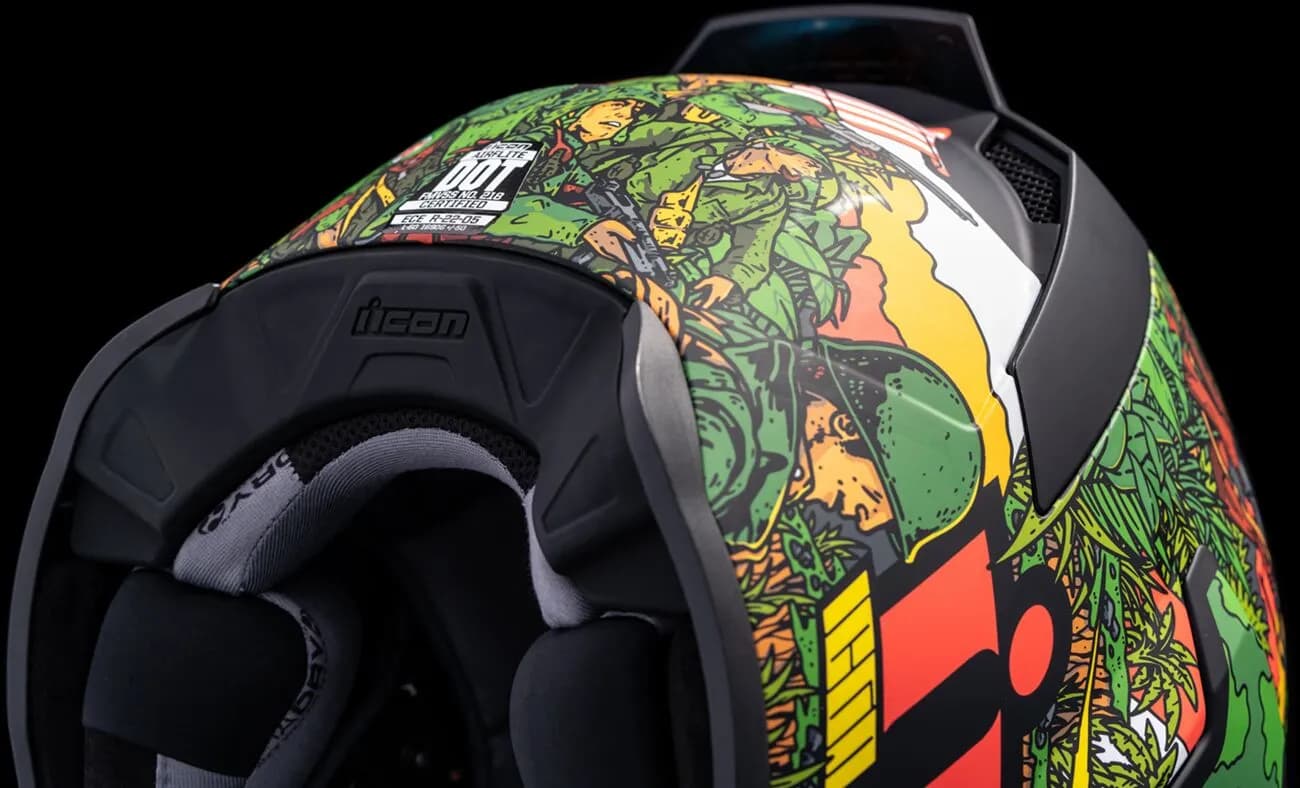 Casco ICON Airflite GP23 Verde Casco ICON Airflite GP23 Verde
