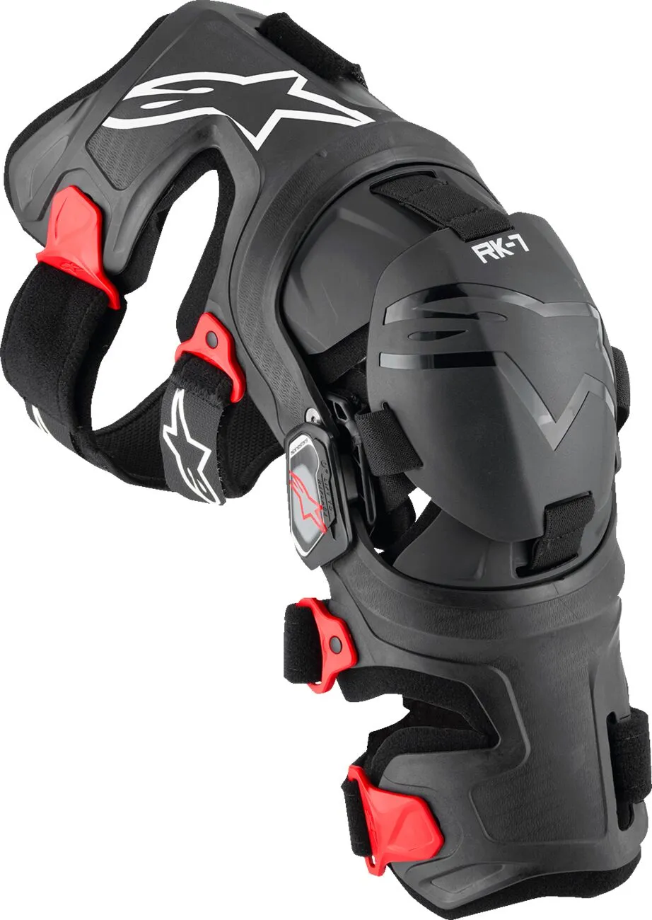 Rodilleras Alpinestars RK-7 Plasma Negro Rojo image_1