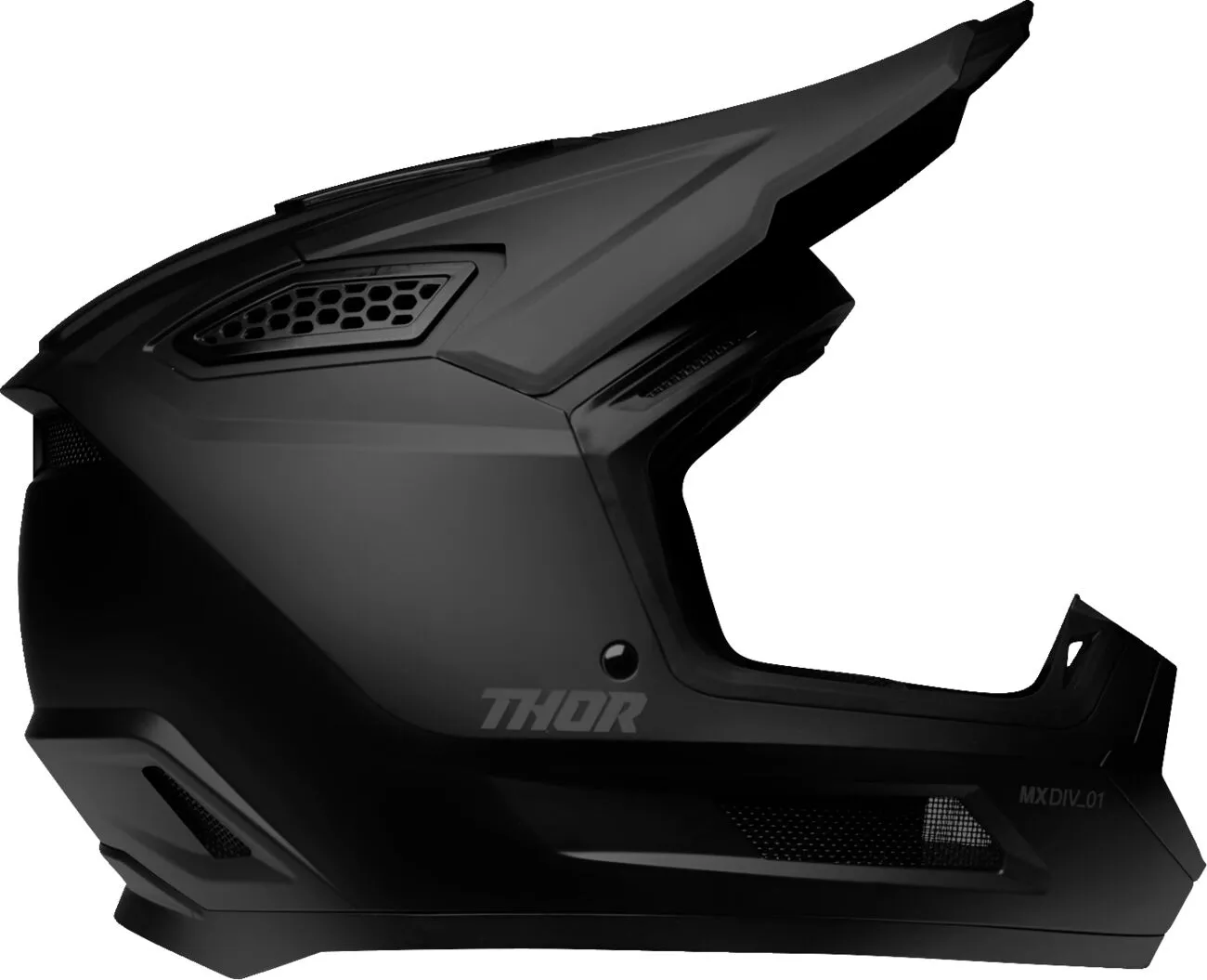 Casco THOR Fleet Blackout Negro Mate Casco THOR Fleet Blackout Negro Mate