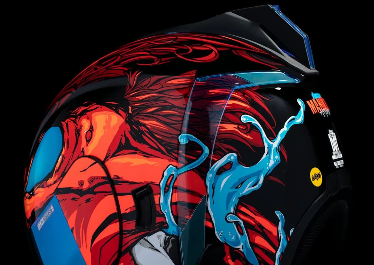 Casco ICON Airflorm MIPS Manik'RR Rojo Casco ICON Airflorm MIPS Manik'RR Rojo