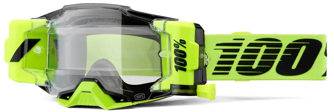 Gafas 100% Armega Forecast Amarillo Transparente image_1