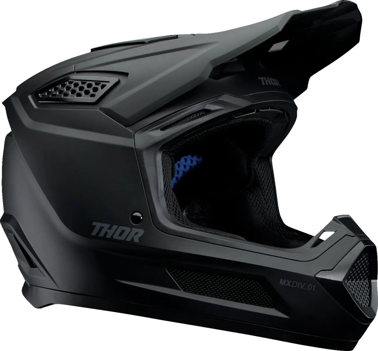 Casco THOR Fleet Blackout Negro Mate image_1