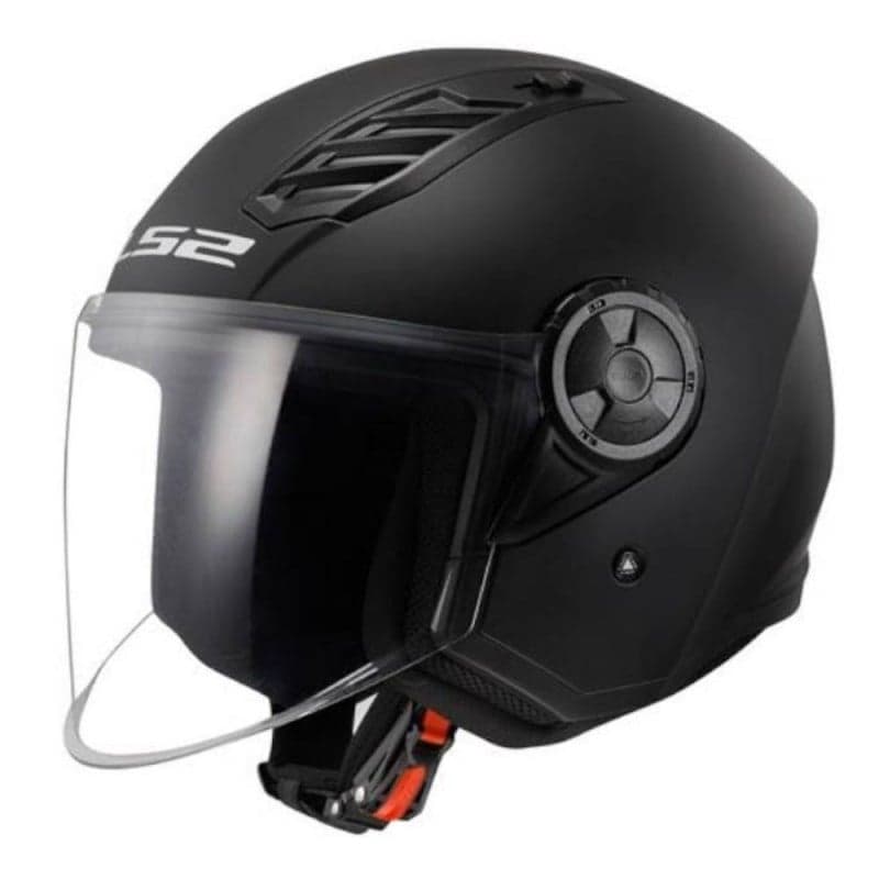 Casco Jet LS2 OF616 Airflow II 22-06 Negro Mate - image_1