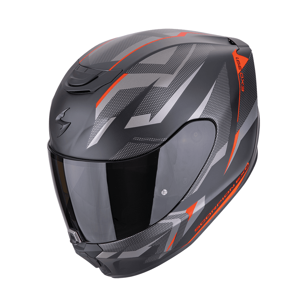 Casco Scorpion EXO-391 Aaxo Negro Rojo Mate image_1