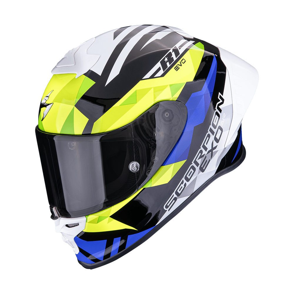 Casco Scorpion EXO-R1 Evo II Air Valere Negro Azul image_1